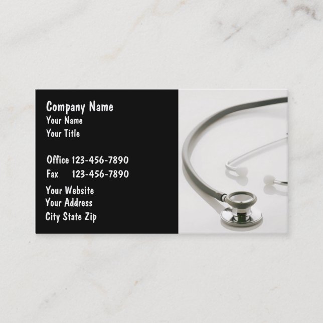 Medical Business Cards (Front)