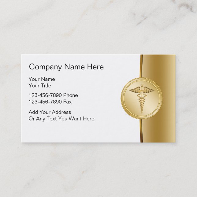 Medical Business Cards (Front)