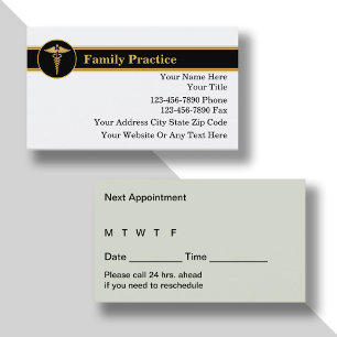 Medical Business Cards