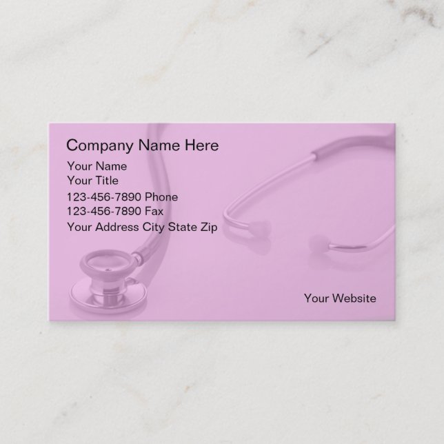 Medical Business Cards (Front)