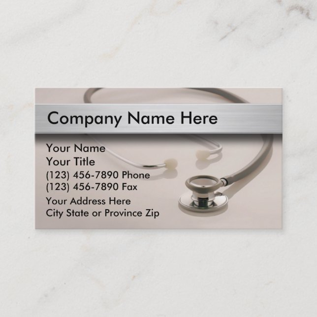 Medical Business Cards (Front)