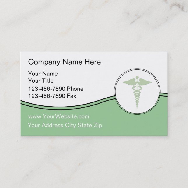 Medical Business Cards (Front)