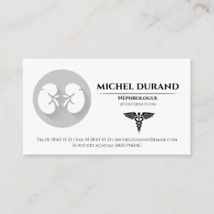 Medical Business Cards Nephrologist