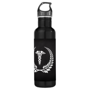 Medical Caduceus Laurel 710 Ml Water Bottle