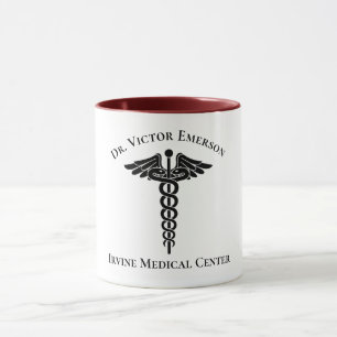 Medical Caduceus Symbol Personalised Mug