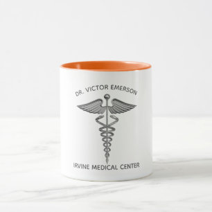 Medical Caduceus Symbol Personalised Mug