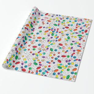 Medical Capsule Gift Wrap
