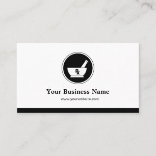 Medical Care Pharmacy Logo - Professional Elegant Business Card