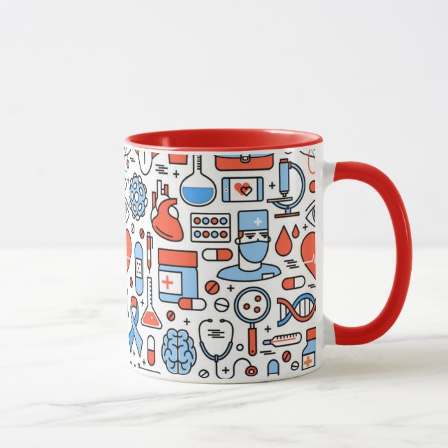 Medical Care Symbols Mug (Right)
