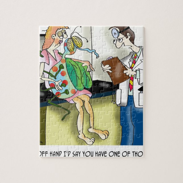 Medical Cartoon 9517 Jigsaw Puzzle (Vertical)