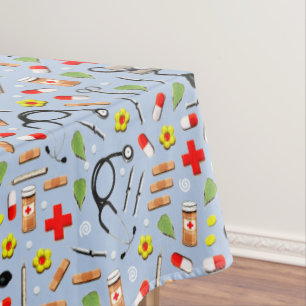 Medical Celebration Tablecloth