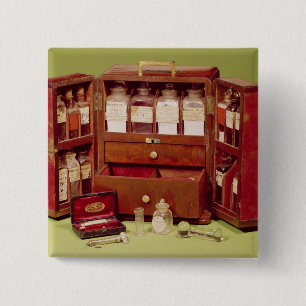 Medical chest by the Dinneford Family Chemist 15 Cm Square Badge