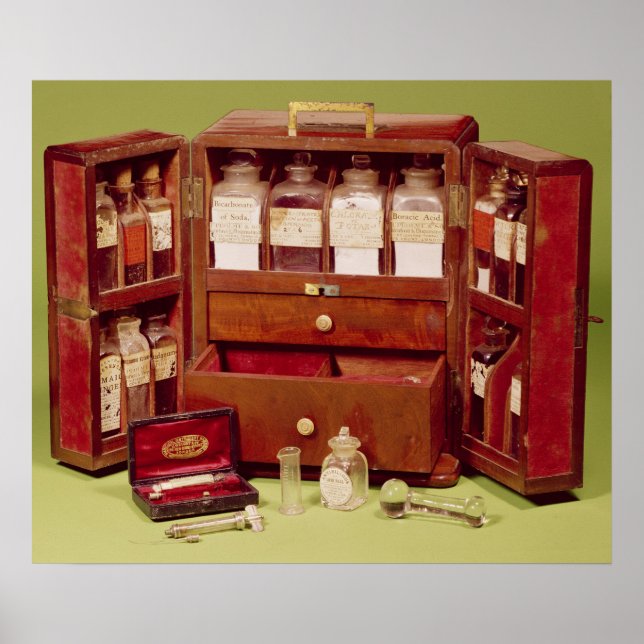 Medical chest by the Dinneford Family Chemist Poster (Front)