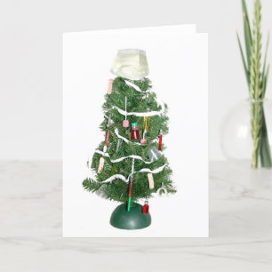 Medical Christmas tree Holiday Card