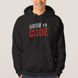 Medical Coder Born To Code ICD Coding Programmer Hoodie
