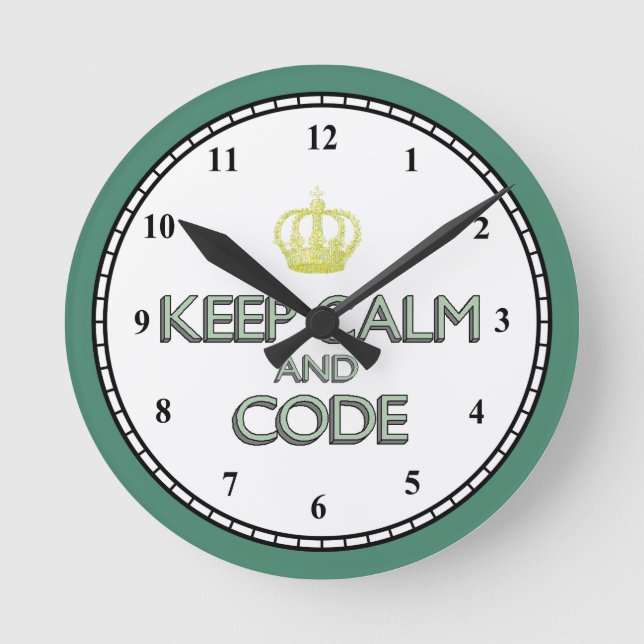 Medical Coder Clock (Front)