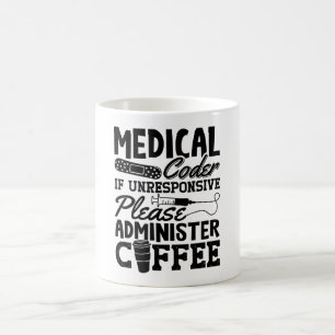 Medical Coder Coffee Assistant ICD Coding Gift Mug
