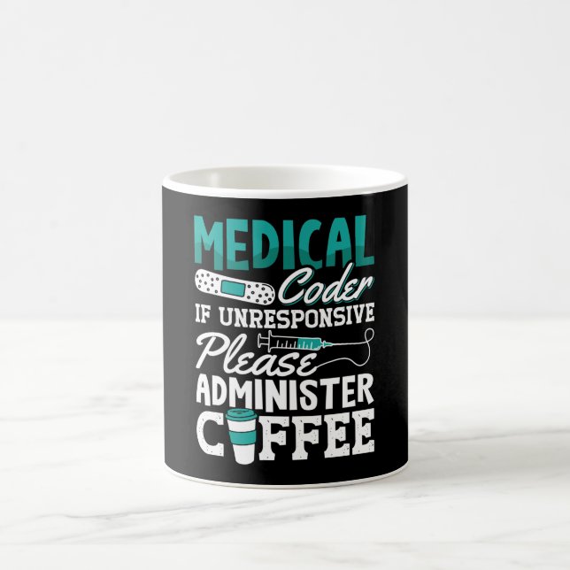 Medical Coder Coffee Assistant ICD Coding Mug (Center)