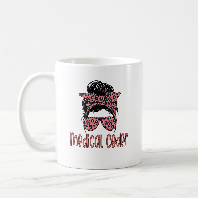Medical Coder Gift Coffee Mug (Left)