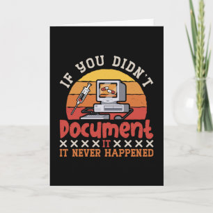Medical Coder If You Didn't Document ICD Coding Card