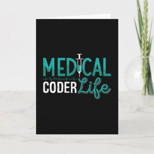 Medical Coder Life Assistant ICD Coding Programmer Card