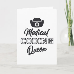 Medical Coder Queen Coding ICD Programmer Gift Card