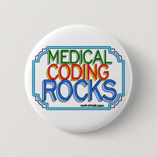 Medical Coding Rocks 6 Cm Round Badge