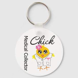 Medical Collector Chick Key Ring