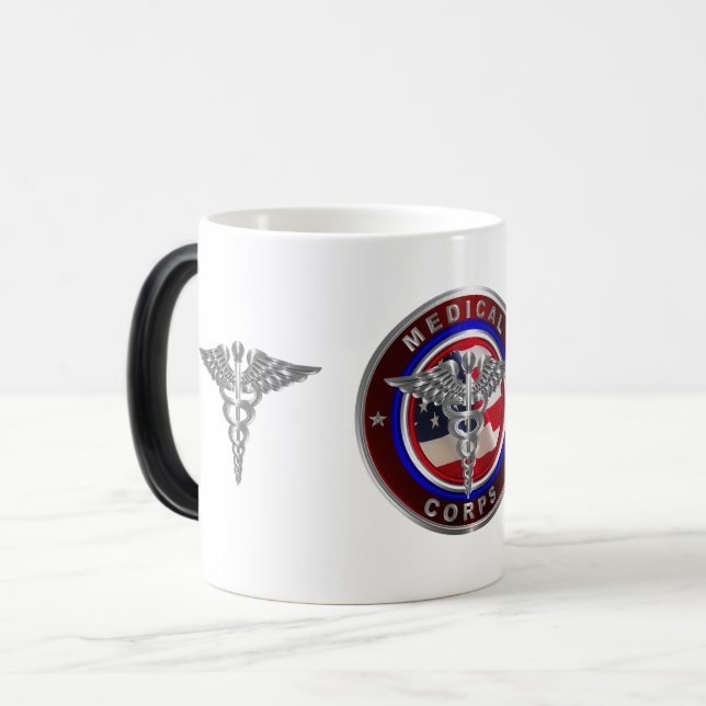 Medical Corps Veteran  Magic Mug (Front Left)