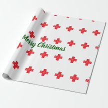 Medical cross merry Christmas