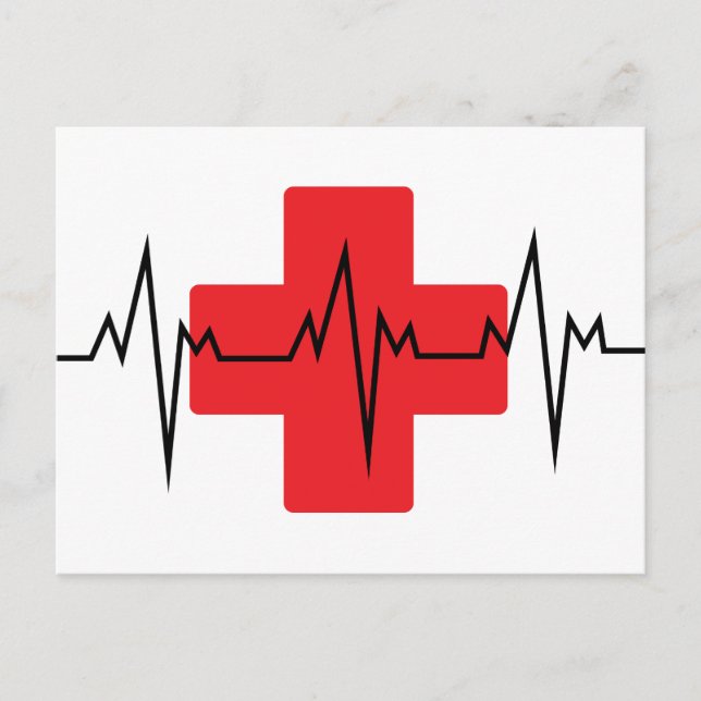 Medical cross postcard (Front)