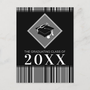 medical degree graduate customisable year announcement postcard