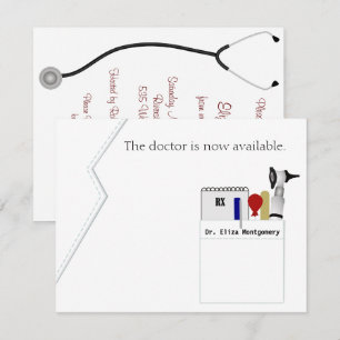 Medical Degree Graduation Party Invitation