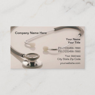 Medical Doctor And Insurance Business Card
