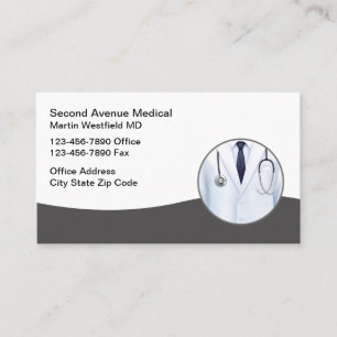 Medical Doctor And Insurance Business Cards