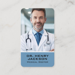Medical Doctor at Hospital   Health Business Card