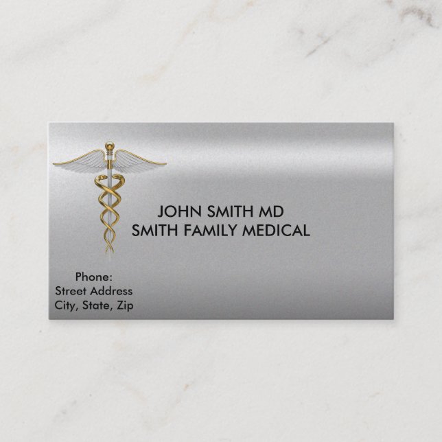 MEDICAL DOCTOR BUSINESS CARD (Front)