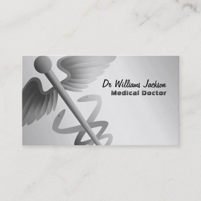Medical Doctor Business Cards (Front)