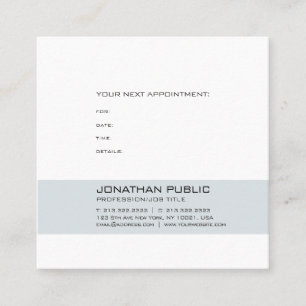 Medical Doctor Dental Dentist Appointment Reminder Card