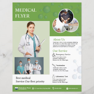 Medical Doctor Flyer Template