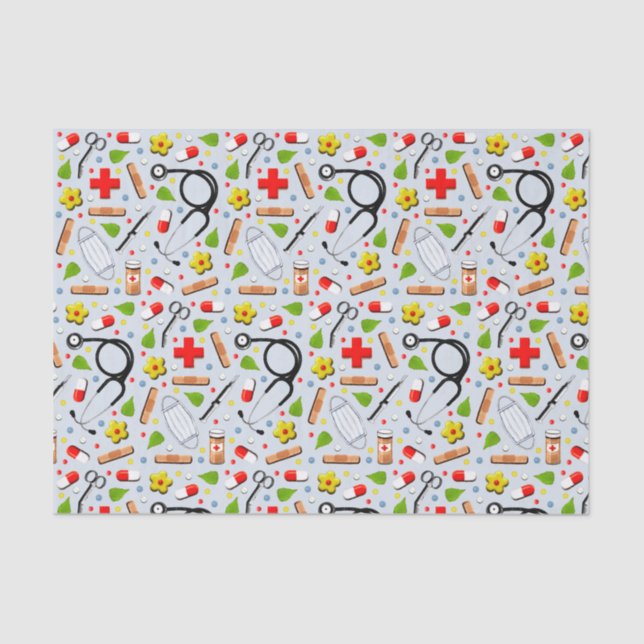 Medical Doctor Gift Tissue Paper (Front)