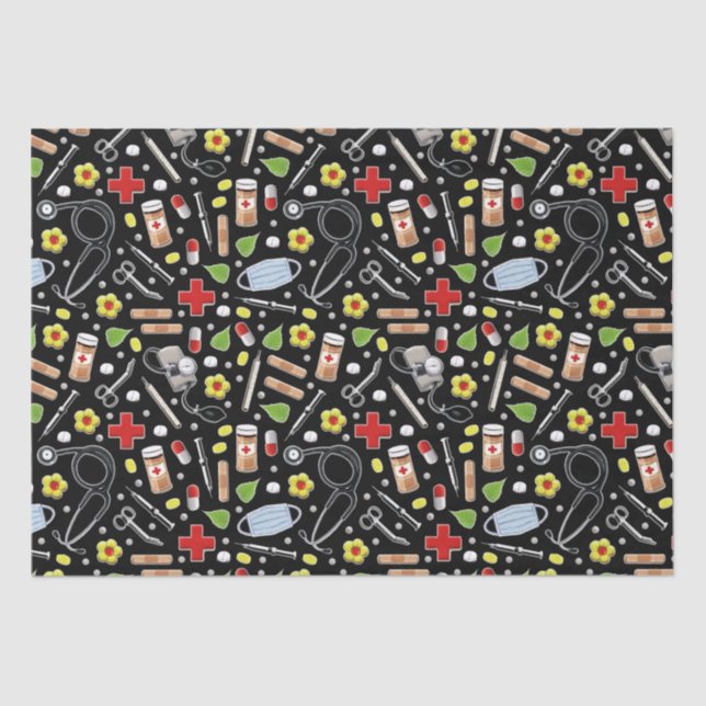 Medical Doctor Gift Tissue Paper (Front)