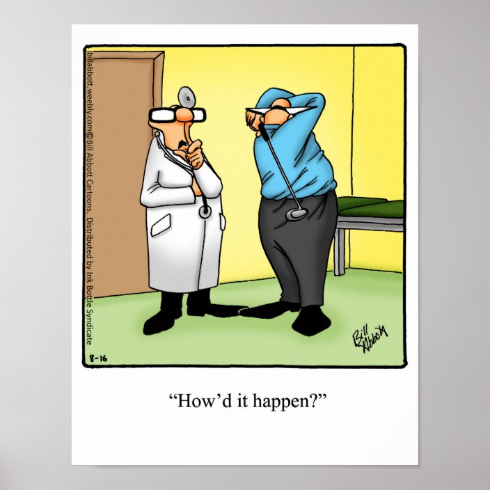 Medical/Doctor Humour Poster Gift | Zazzle.co.uk