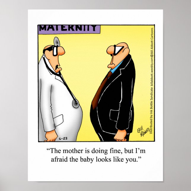 Medical/Doctor Humour Poster Gift (Front)