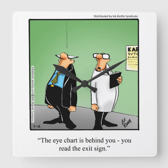Medical/Doctor Humour Wall Clock Gift (Front)