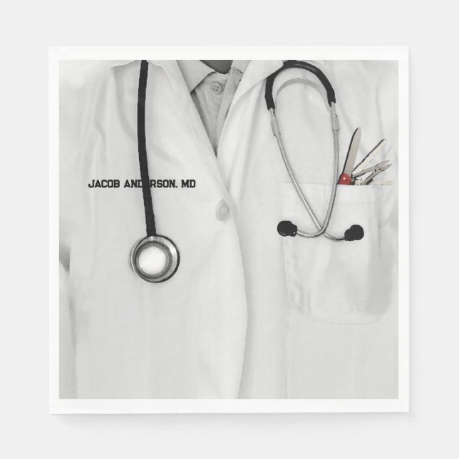 Medical Doctor Napkin (Front)