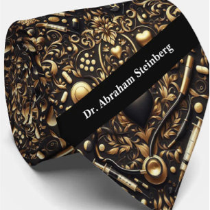 Medical Doctor Neck Tie Health Professional Tie