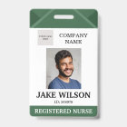 Medical Doctor Nurse Aged Care Security Photo ID