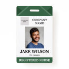 Medical Doctor Nurse Aged Care Security Photo ID