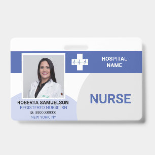 MEDICAL DOCTOR NURSE Emergency Health Care ID Badge
